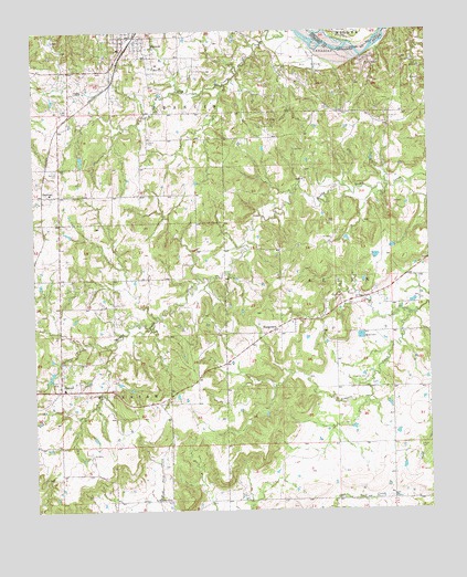 Francis, OK USGS Topographic Map