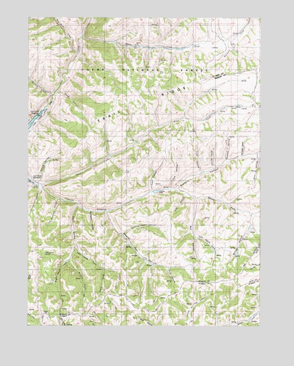 Francis Canyon, UT USGS Topographic Map