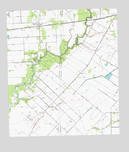 Francitas, TX USGS Topographic Map