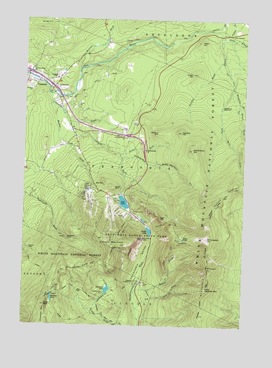 Franconia, NH USGS Topographic Map