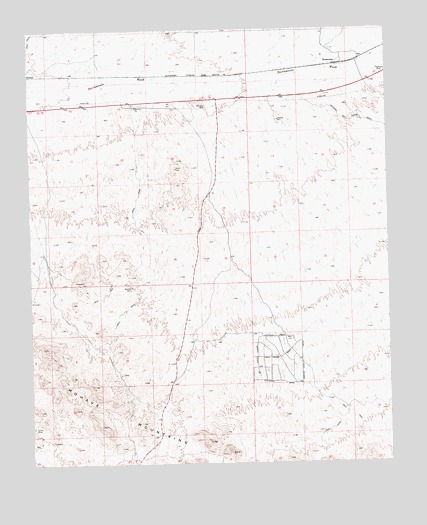 Franconia, AZ USGS Topographic Map