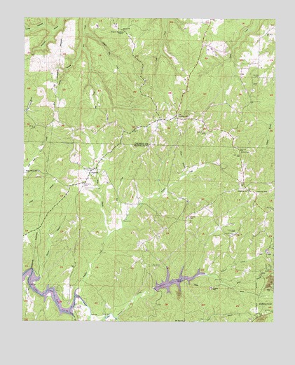 Frankfort, AL USGS Topographic Map