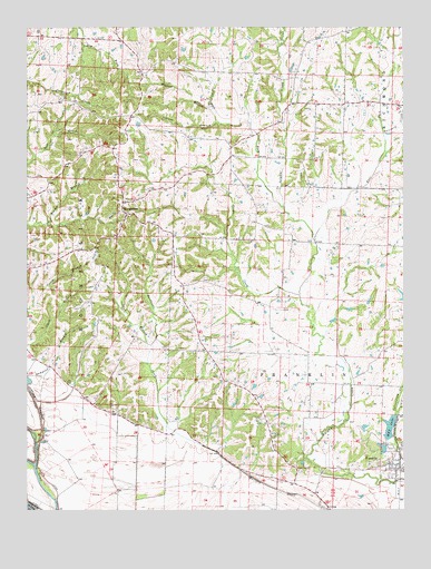 Franklin, MO USGS Topographic Map