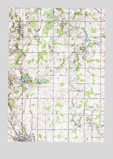Franklin, WI USGS Topographic Map