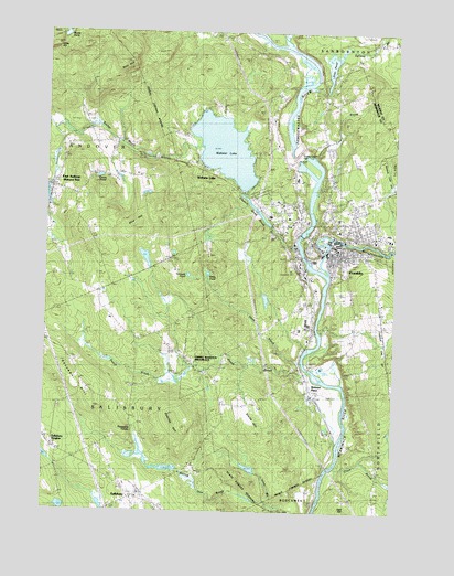 Franklin, NH USGS Topographic Map