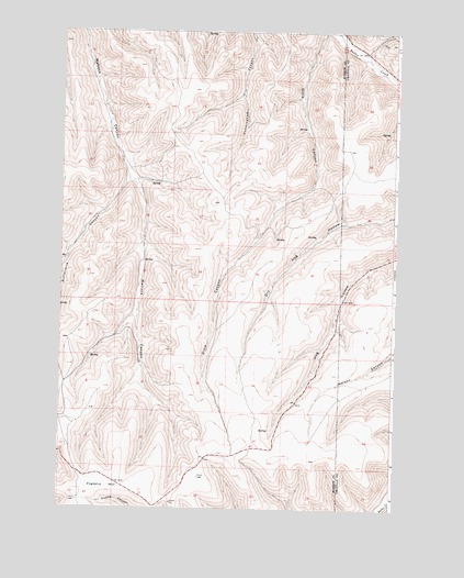 Franklin Hill, OR USGS Topographic Map