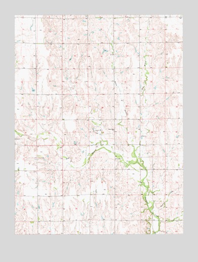 Franklin NE, NE USGS Topographic Map