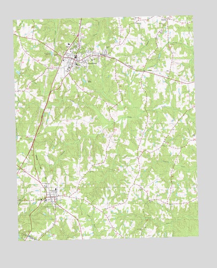 Franklinton, NC USGS Topographic Map