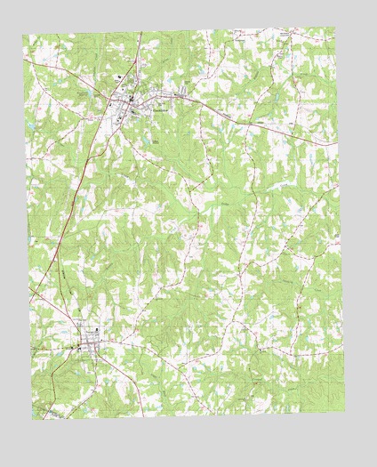 Franklinton, NC USGS Topographic Map