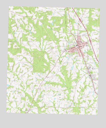 Ashburn, GA USGS Topographic Map