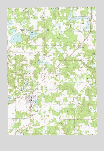 Frederic, WI USGS Topographic Map