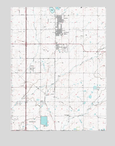 Frederick, CO USGS Topographic Map