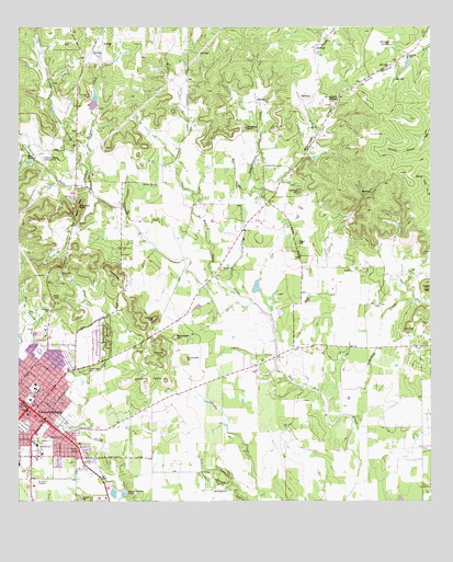 Fredericksburg East, TX USGS Topographic Map