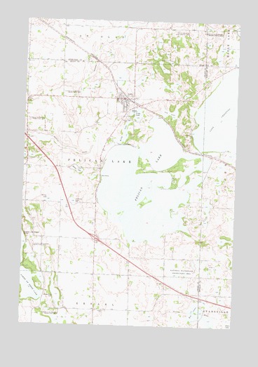 Ashby, MN USGS Topographic Map