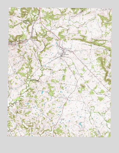 Fredonia, KY USGS Topographic Map