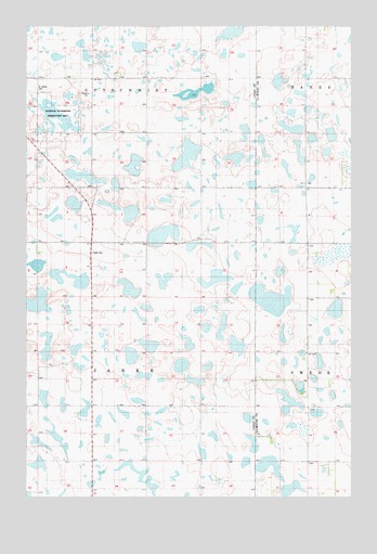 Fredonia NE, ND USGS Topographic Map