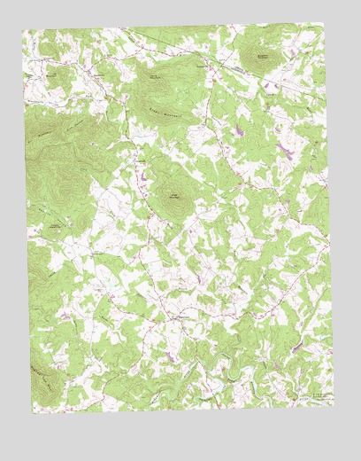 Free Union, VA USGS Topographic Map