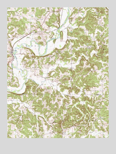 Freedom, IN USGS Topographic Map