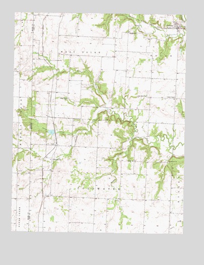Freeman, MO USGS Topographic Map