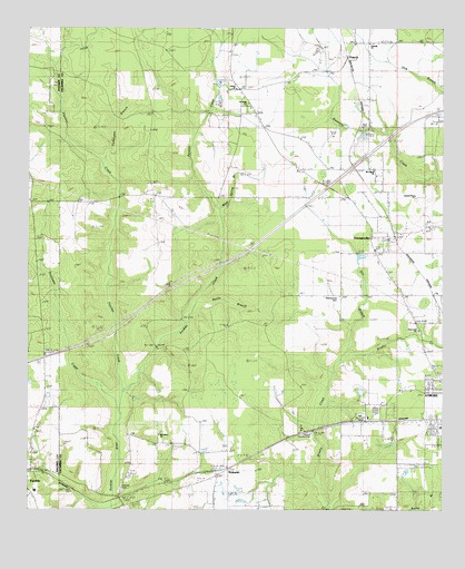 Freemanville, AL USGS Topographic Map