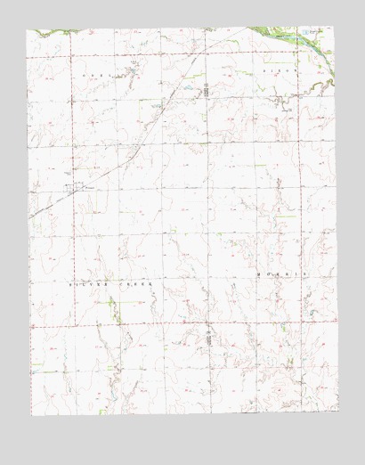Freeport, KS USGS Topographic Map