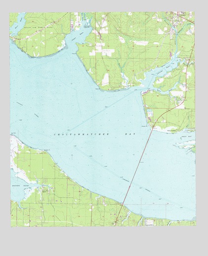 Freeport, FL USGS Topographic Map