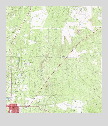Freer North, TX USGS Topographic Map
