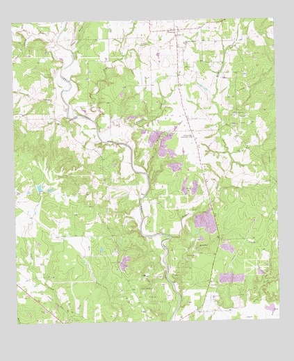 Frelsburg, TX USGS Topographic Map