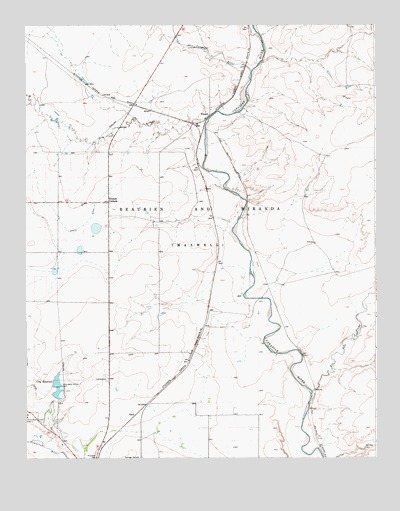 French, NM USGS Topographic Map