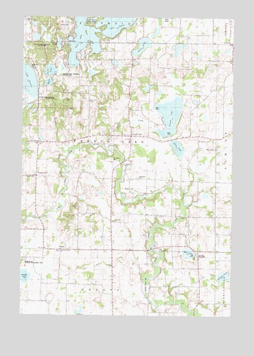 French Lake, MN USGS Topographic Map