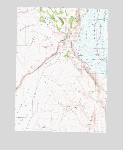 Frenchglen, OR USGS Topographic Map