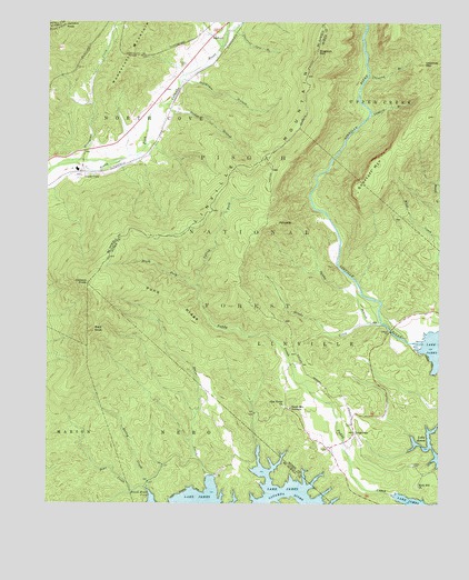 Ashford, NC USGS Topographic Map