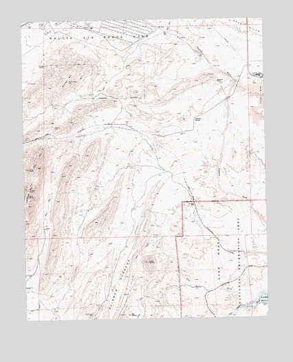 Frenchman Mountain, NV USGS Topographic Map