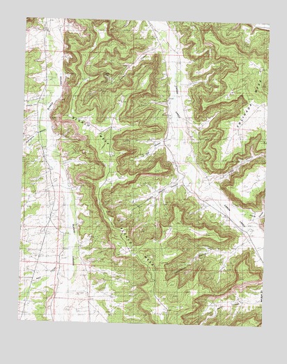Fresno Canyon, NM USGS Topographic Map
