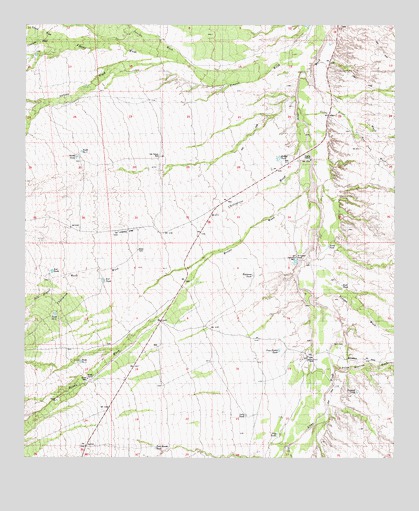 Fresno Wash, AZ USGS Topographic Map