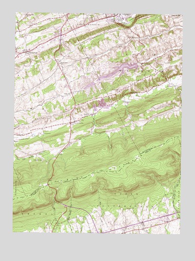 Friedensburg, PA USGS Topographic Map