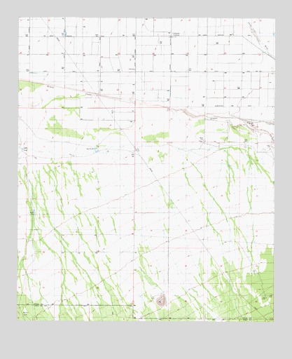 Friendly Corners, AZ USGS Topographic Map