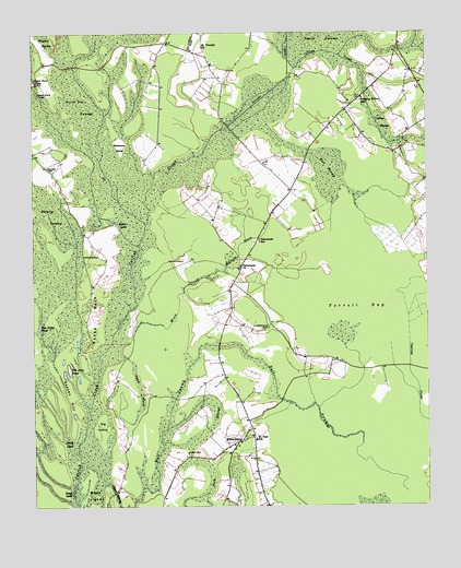 Friendship, SC USGS Topographic Map
