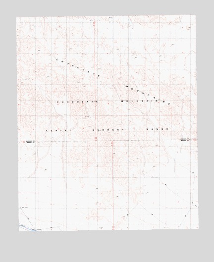 Frink NE, CA USGS Topographic Map