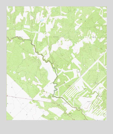 Frio Town, TX USGS Topographic Map