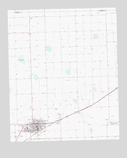 Friona, TX USGS Topographic Map