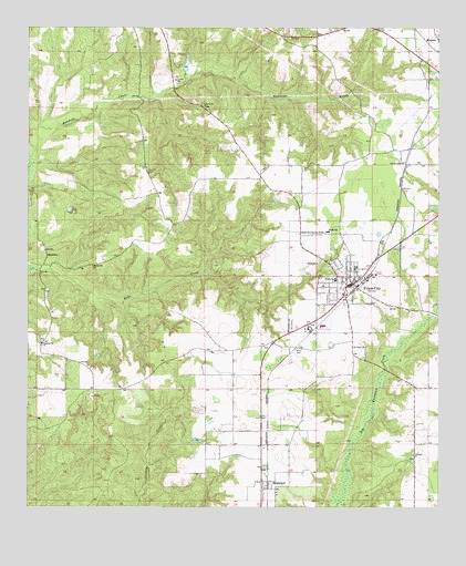 Frisco City, AL USGS Topographic Map
