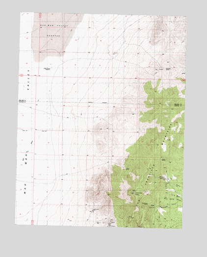 Frisco Peak, UT USGS Topographic Map