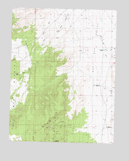 Frisco SW, UT USGS Topographic Map
