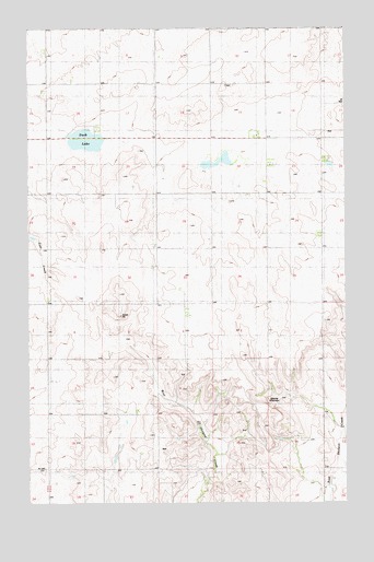 Froid SE, MT USGS Topographic Map