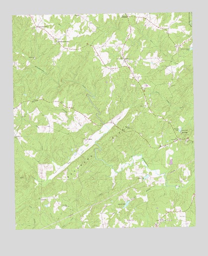 Frolona, GA USGS Topographic Map