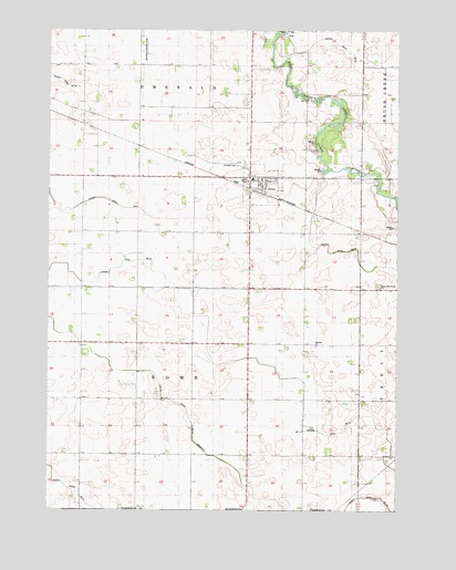 Frost, MN USGS Topographic Map