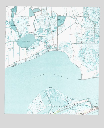 Frozen Point, TX USGS Topographic Map