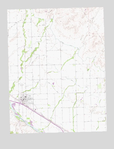 Fruita, CO USGS Topographic Map
