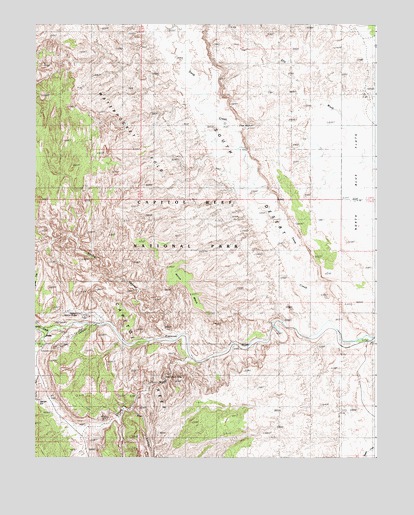 Fruita, UT USGS Topographic Map